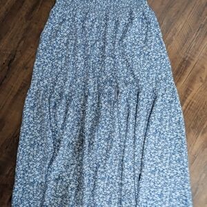 Blue/White Skirt NWOT